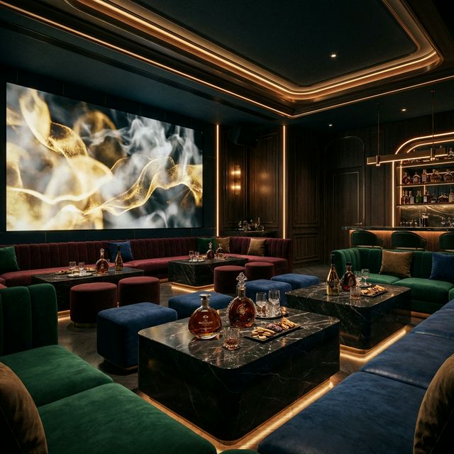 행궁동 쩜오 프리미엄 VVIP 라운지 실제 시설